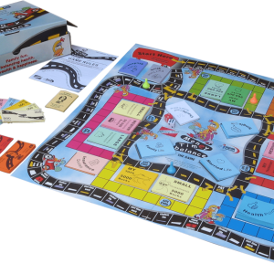 MoneyTime Balance Board Game and all play pieces