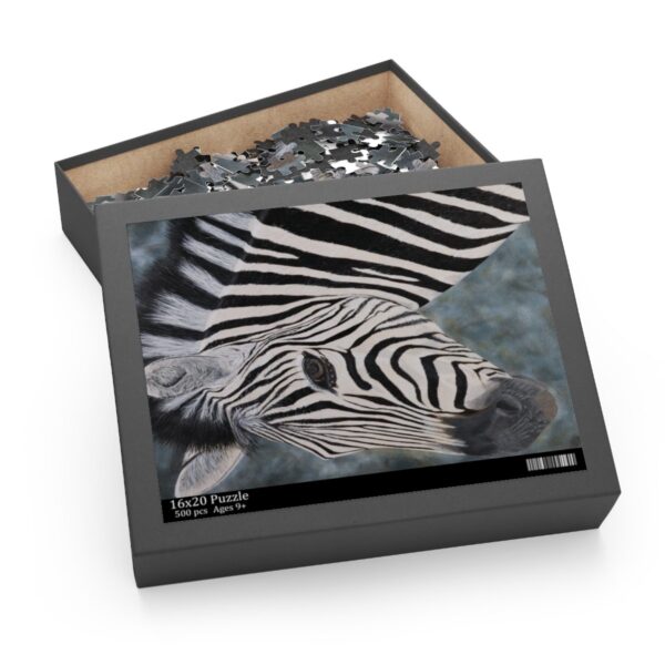 Zebra Jigsaw Puzzle Box - 500 Pieces