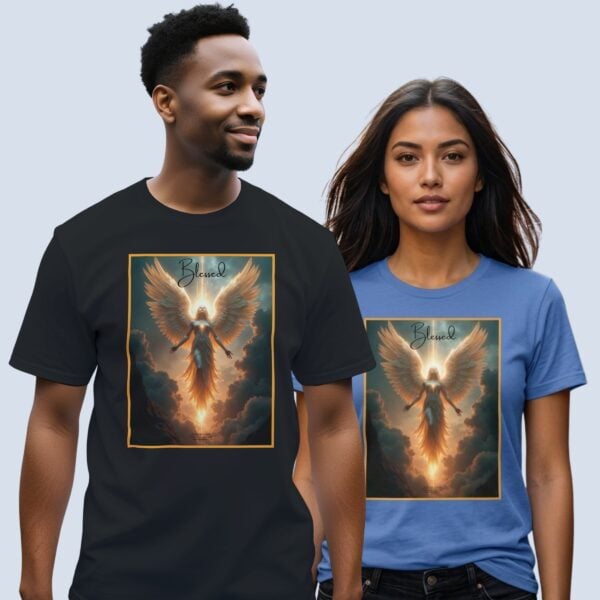 Blessed with JC Tshirt Couple