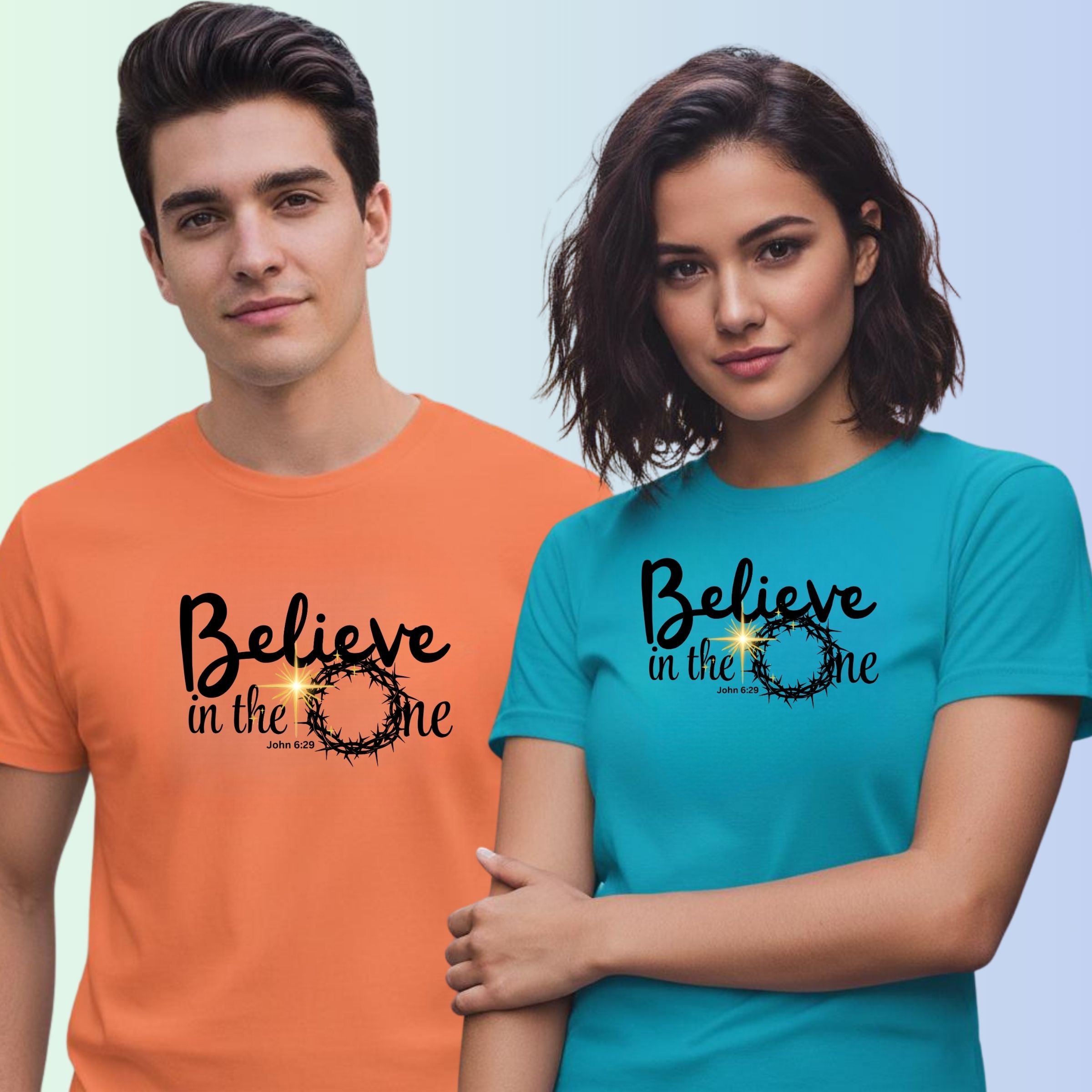 Believe in the One Christian T-Shirt – Unisex Faith Apparel