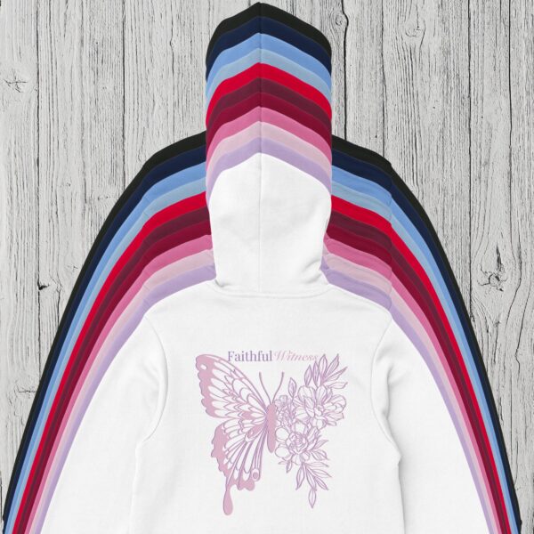 11 Colours Faithful Butterfly Pullover Hoodie 11 Colours Faithful Butterfly Pullover Hoodie