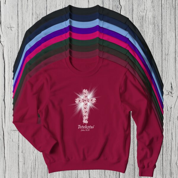 9 Colours Lily Cross Sweatshirt 9 Colours Lily Cross Sweatshirt