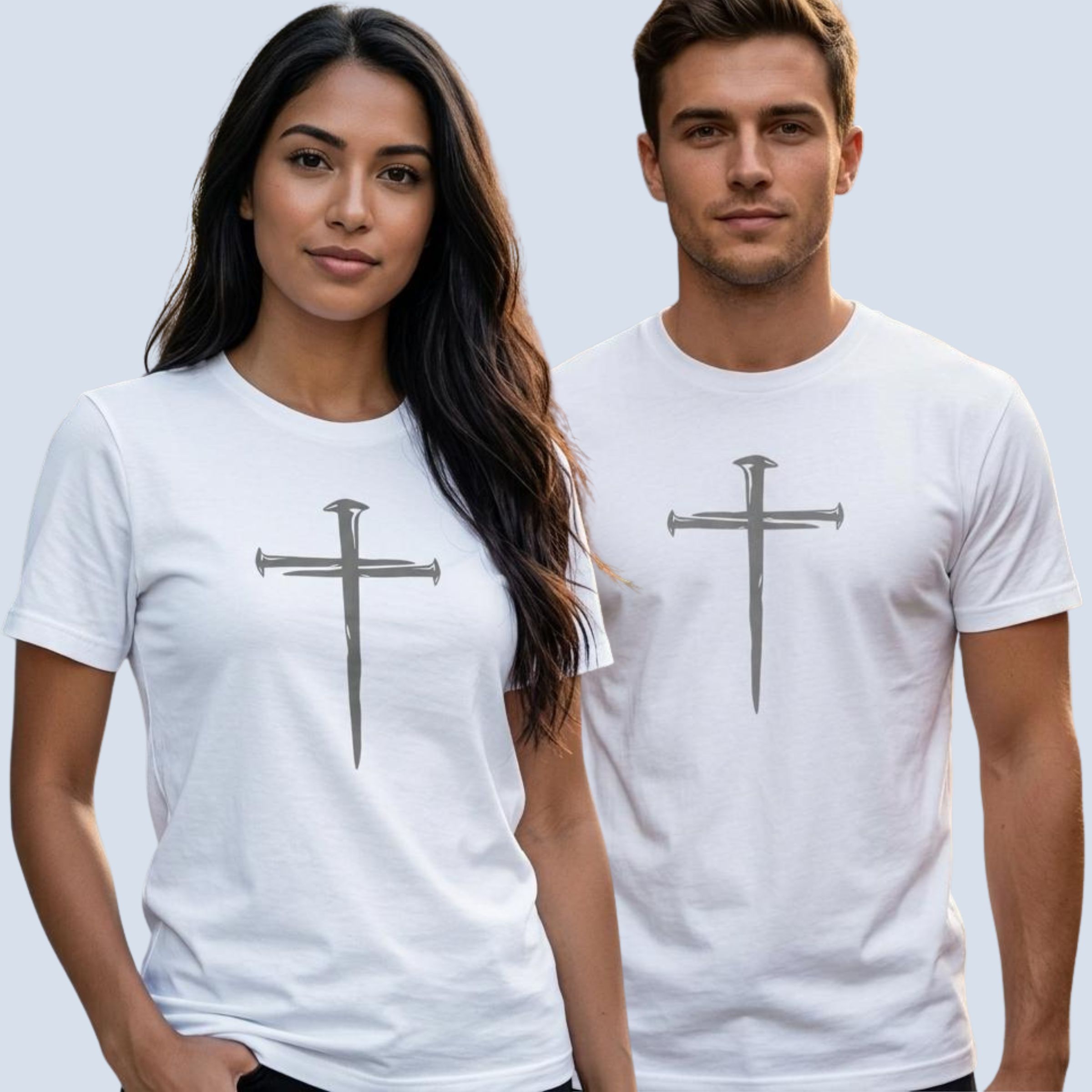 Christian Tee – Unisex – Cross Of Nails