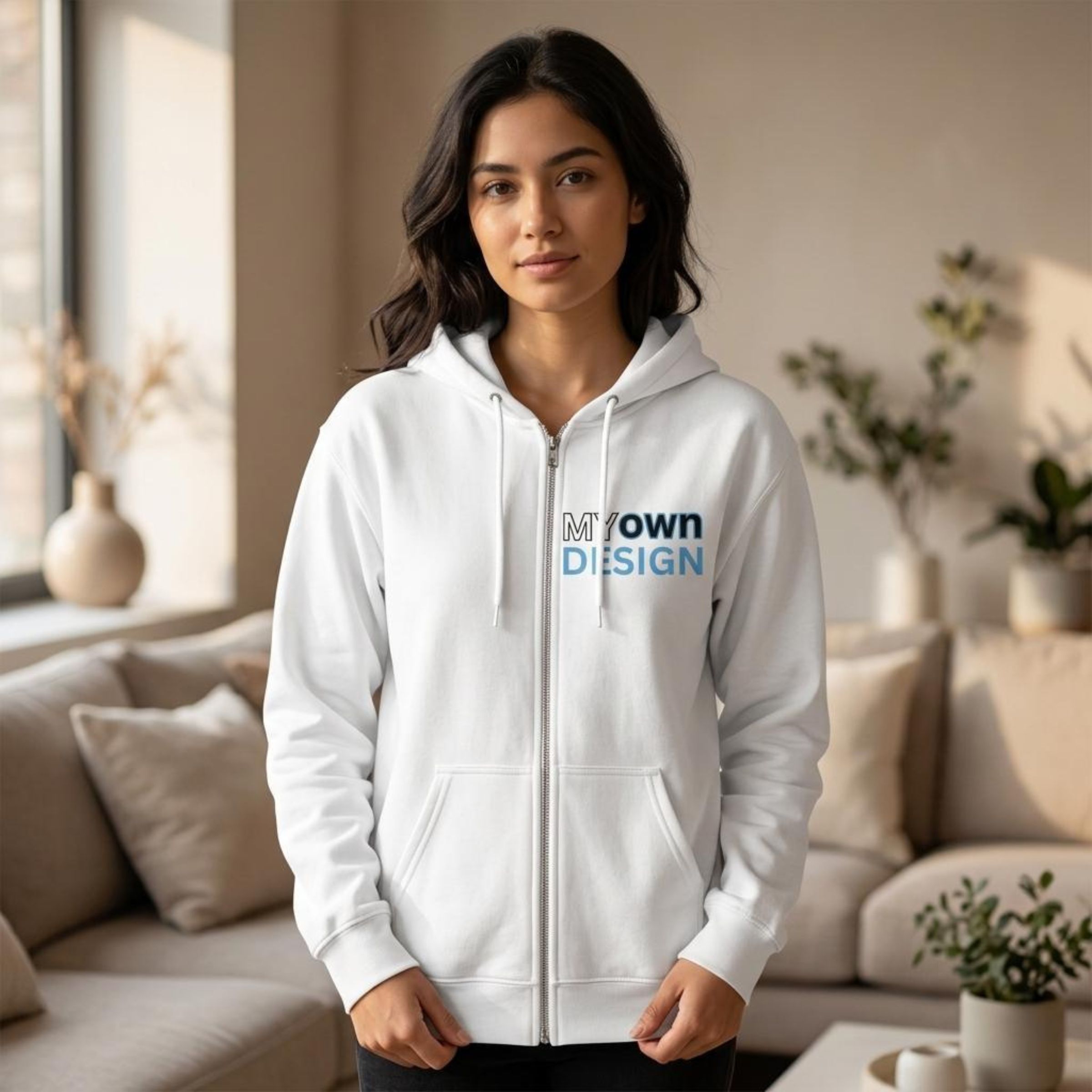 Custom Zip-Up Hoodie – Design Your Own Personalized Hoodie