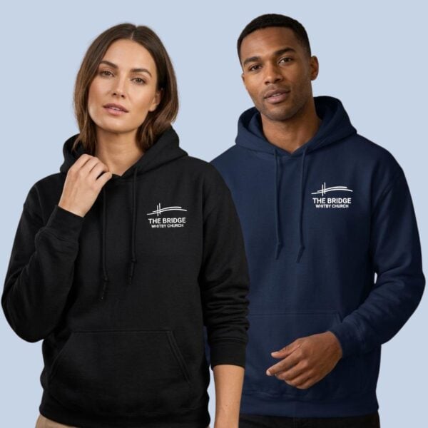 The Bridge Pullover Hoodie - Embroidered Logo